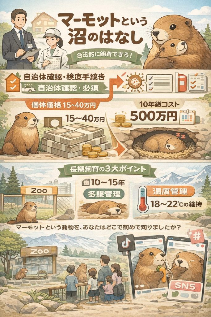 マーモット飼育ガイド