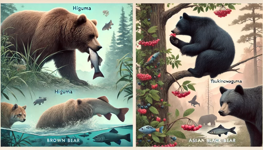 ヒグマとツキノワグマの違いを徹底比較!どっちが強いのか科学的に解説 | PetCareBase