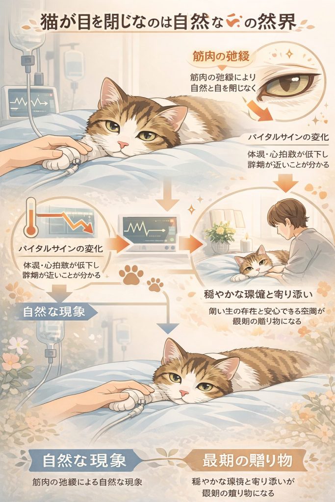 猫の最期に起こる身体の変化と、飼い主としてできる最善のケア