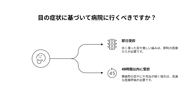 受診が必要な症状のチェックリスト