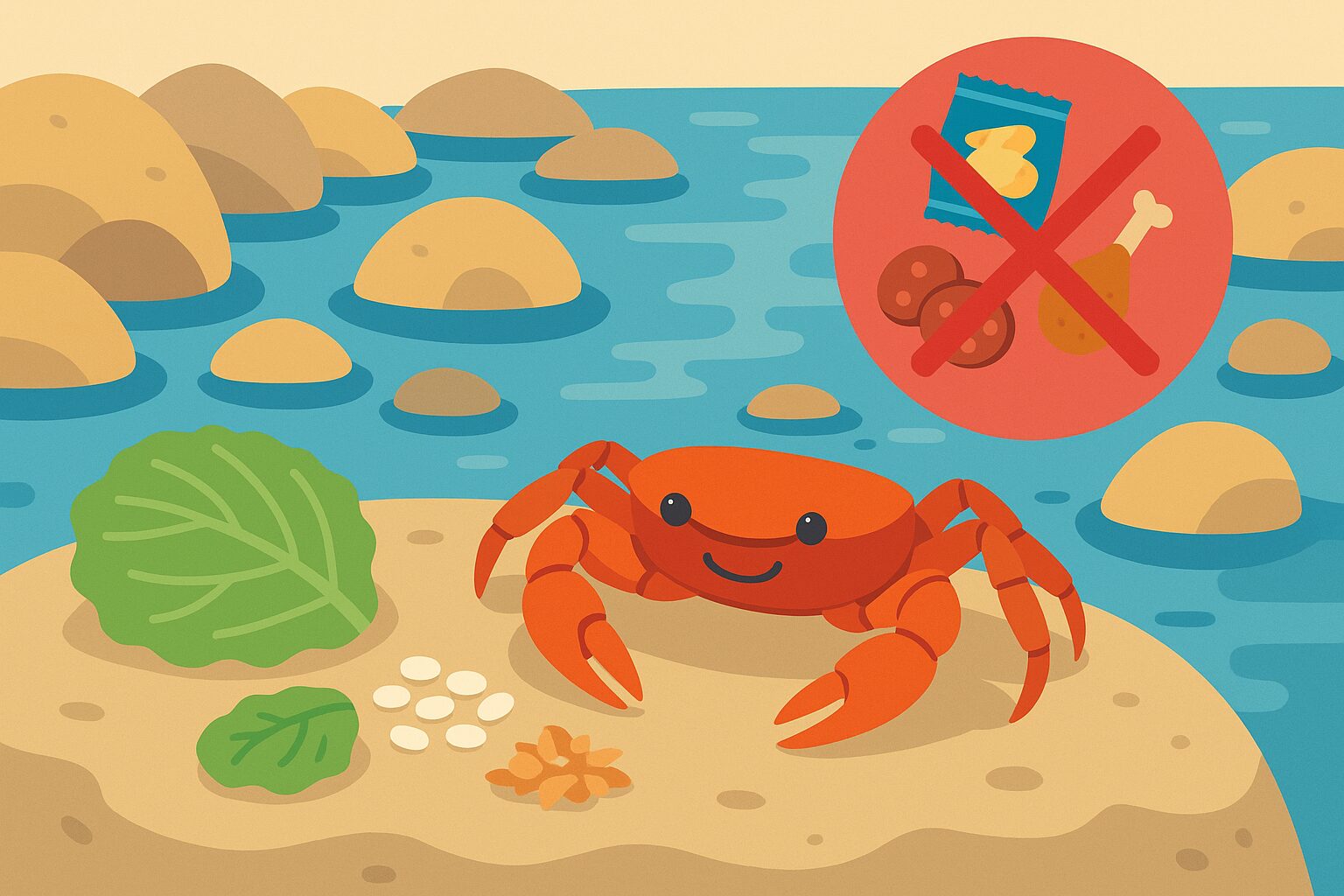 サワガニの餌で与えてはいけないもの完全ガイド【初心者向け】