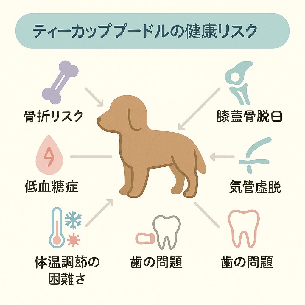 ティーカッププードルかわいそう