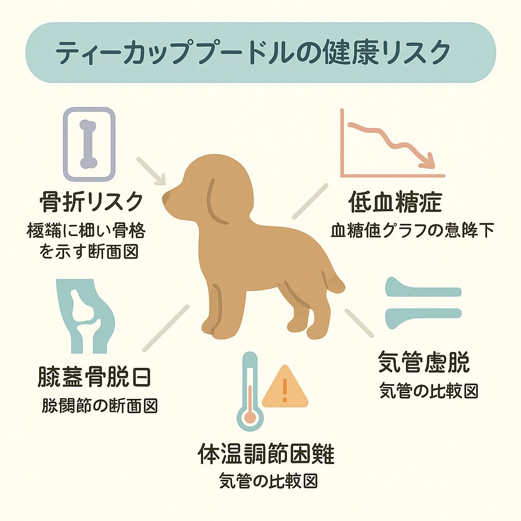 ティーカッププードルかわいそう