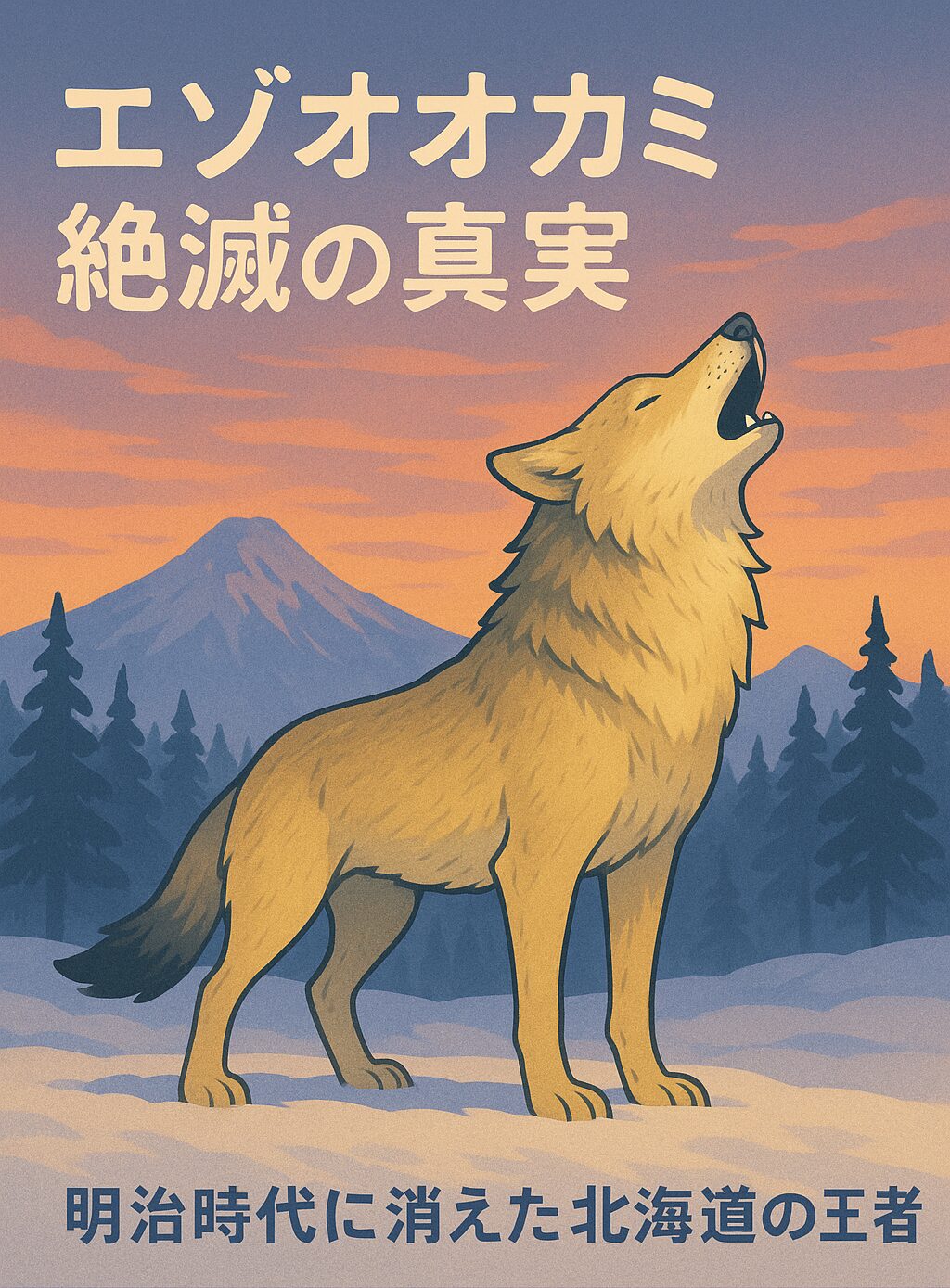 エゾオオカミ絶滅理由