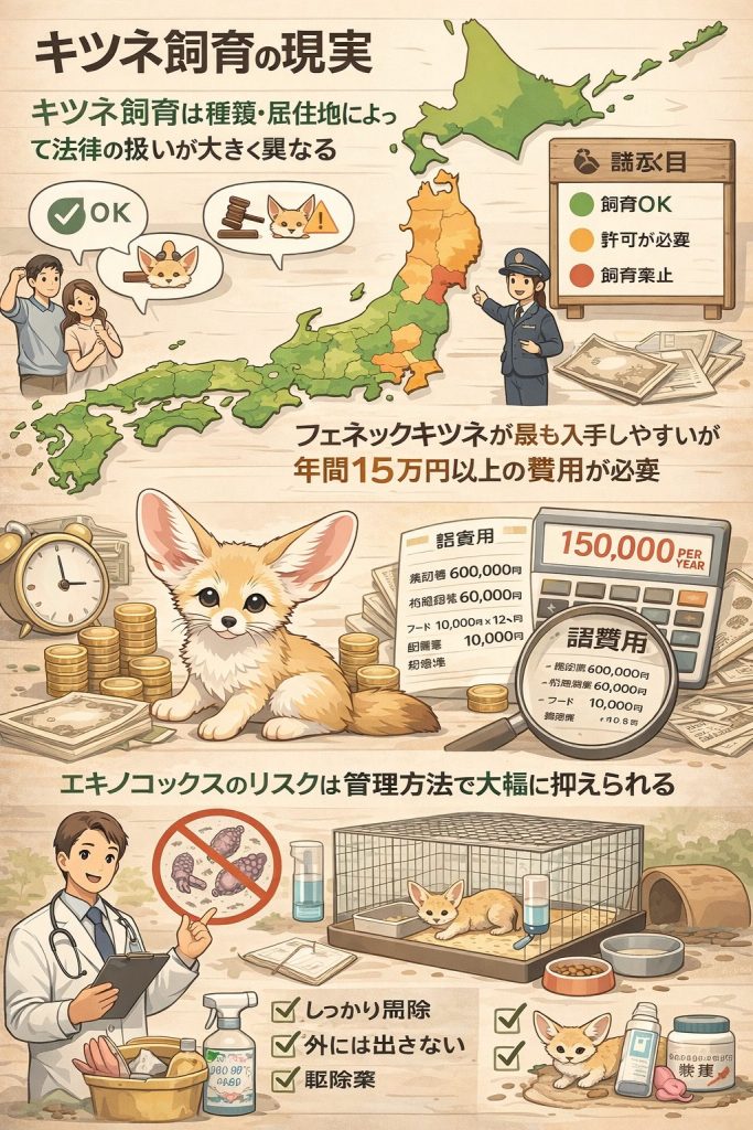 フェネックキツネ飼育の現実